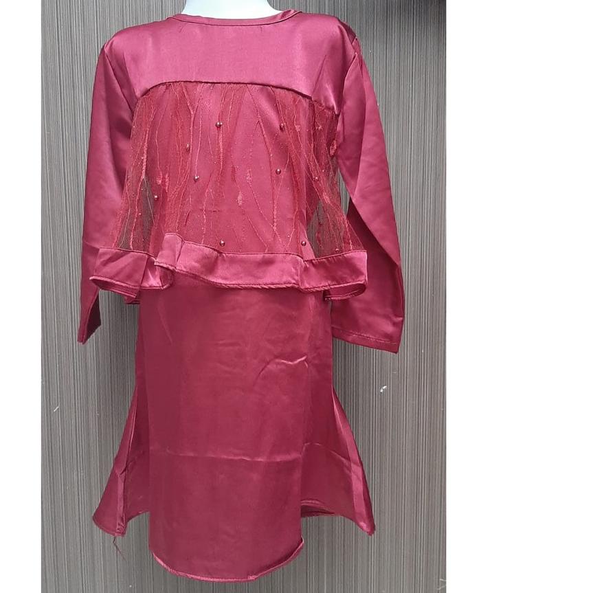 ✺ (BISA )DRESS ANAK KINARA DUYUNG / GAUN PESTA ANAK HIJAB PANJANG ✧