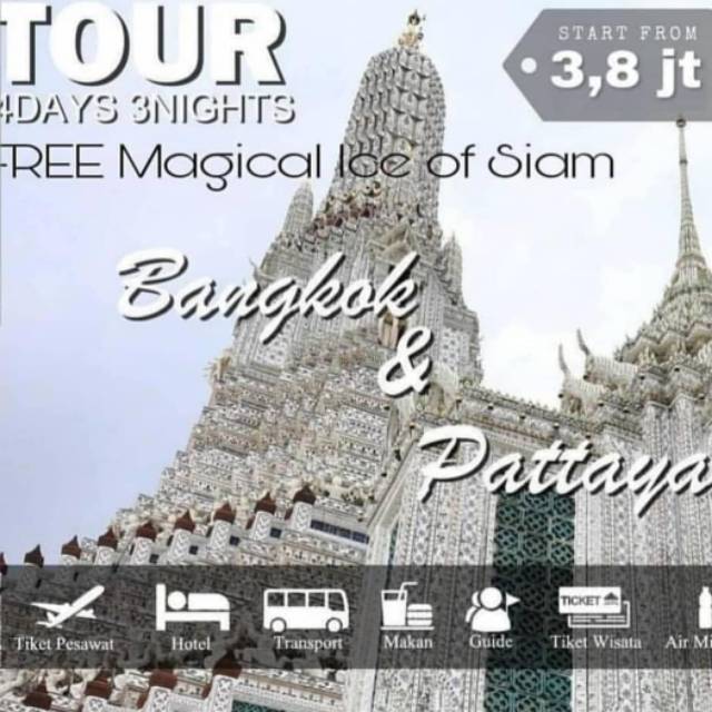 Paket Tour Bangkok Pattaya