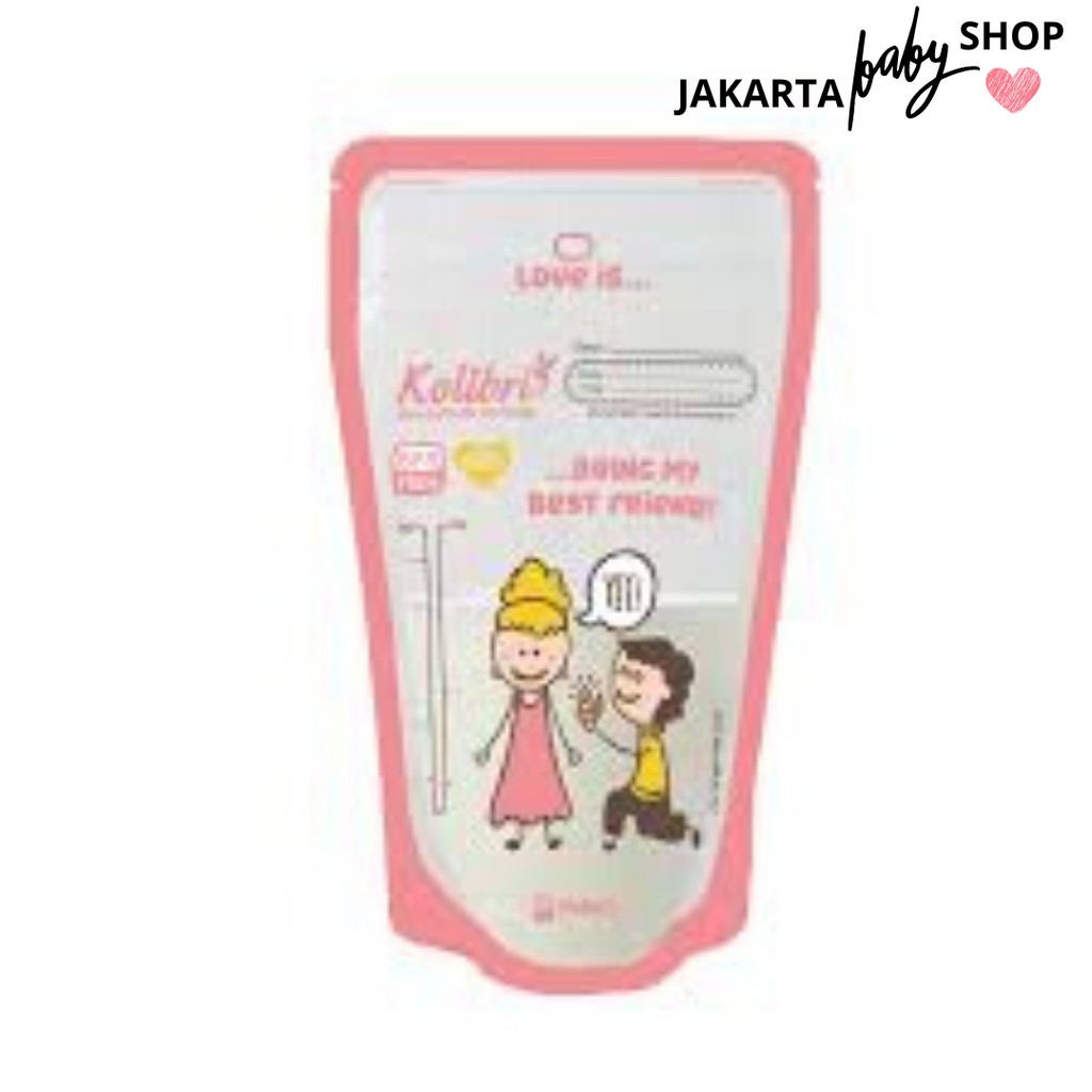 KANTONG ASI GABAG KOLIBRI 100 ML LOVE STORY 30 PCS 411000