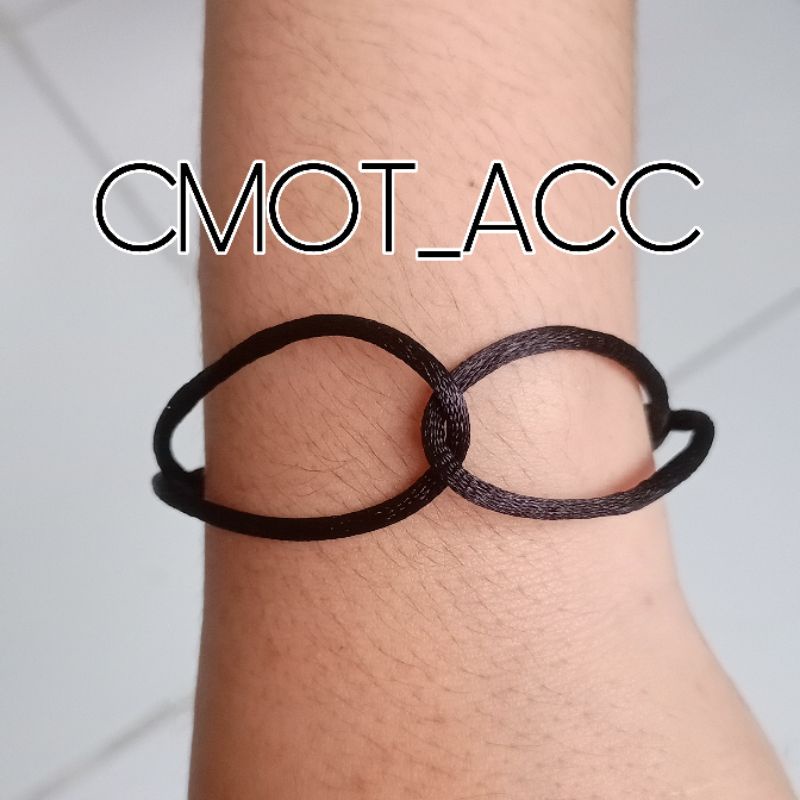 GELANG TALI SATIN/CHINA POLOS/SILANG 2MM