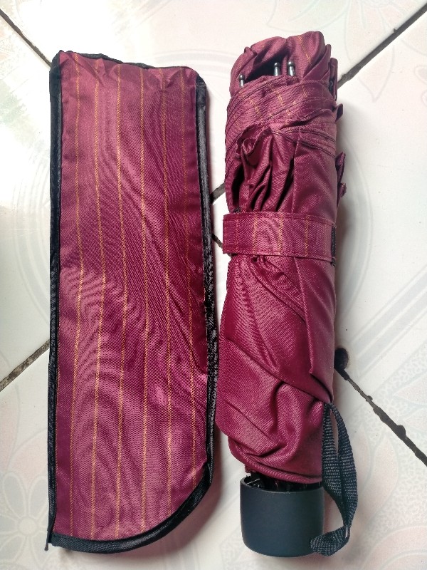 Tabasa Payung Lipat Stripes Garis Loko