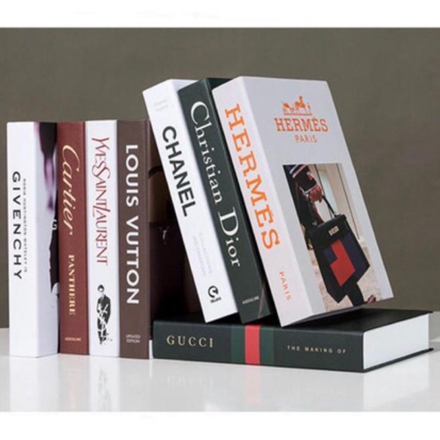 Luxury Dummy Book / Buku Pajangan Aesthetic / Hiasan Buku Palsu / Dekorasi Properti Foto