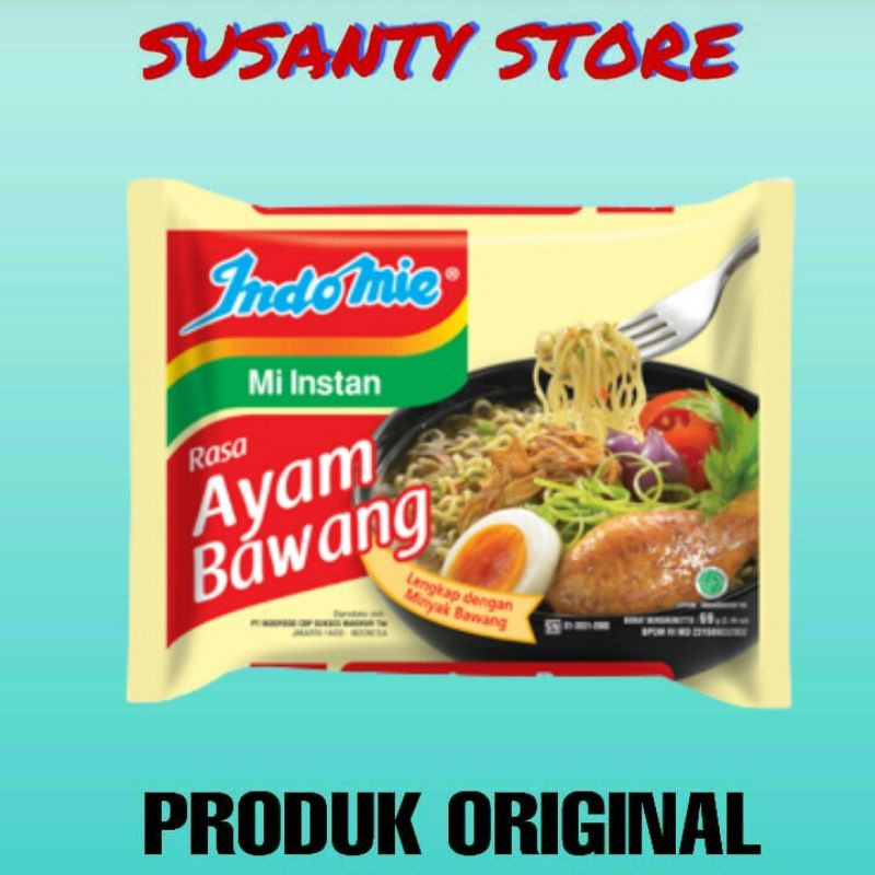 

INDOMIE AYAM BAWANG KEMASAN 70GR.