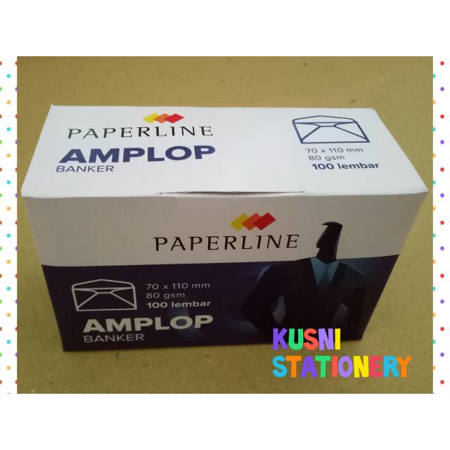 

Amplop Putih Paperline Mini / Amplop Kartu Nama / Amplop Paperline Banker isi 100 pcs