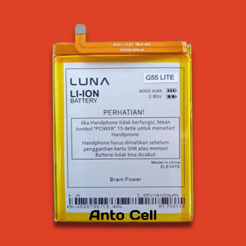 Baterai batre Luna G55 Lite G 55 Lite original battery hp