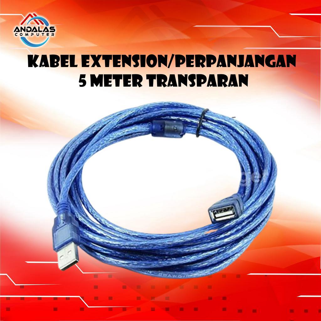 KABEL EXTENTION PERPANJANGAN USB 5METER 5M