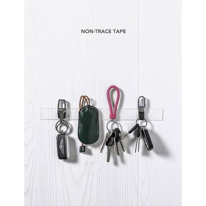 1002 Nano tape bening Grip double tape serbaguna 30MMX1MMX2M