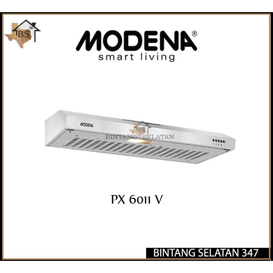 COOKER HOOD MODENA ESILE PX 6011 V / PENYEDOT ASAP SLIM MODENA PX6011V