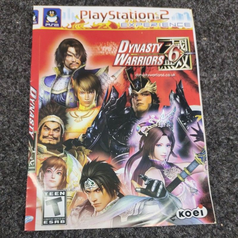KASET PS2 DYNASTY WARRIORS 6