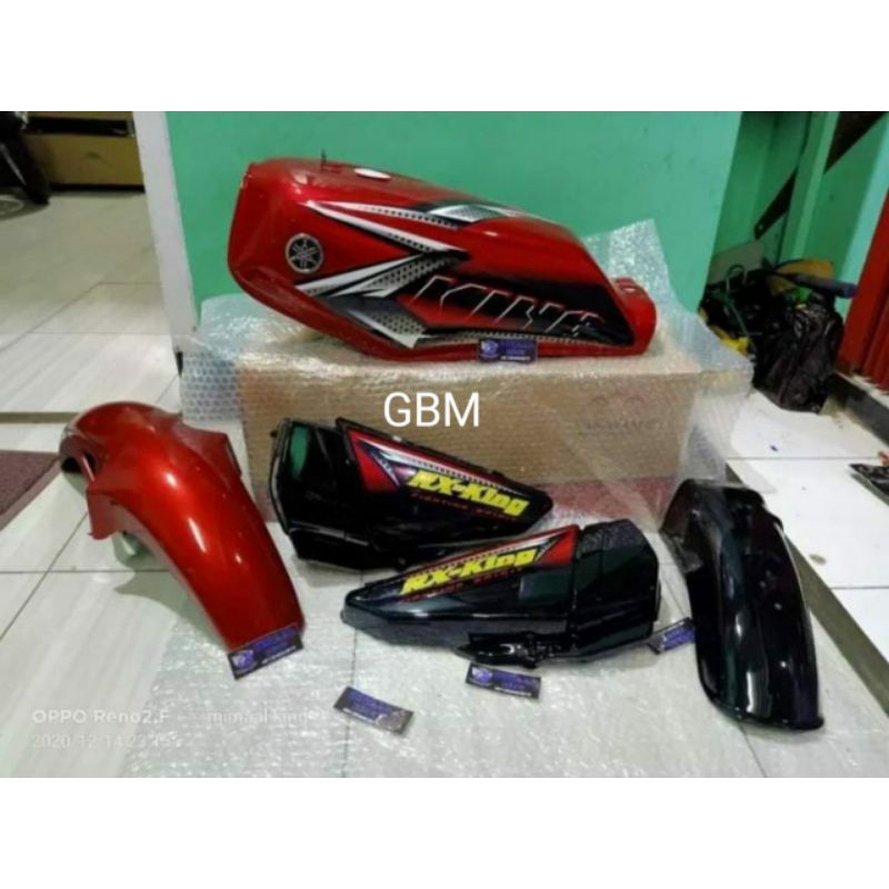 BODY SET RX KING MERAH 2008-BODY SET RXKING NEW 2008