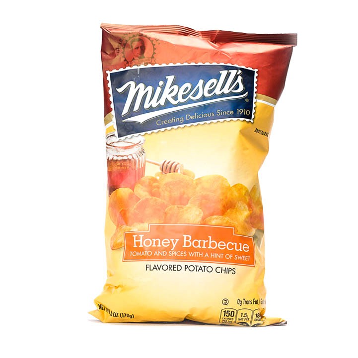 

Mikesell's Honey Barbecue Potato Chips Keripik Kentang BBQ Madu Manis Snack USA Cemilan Makanan