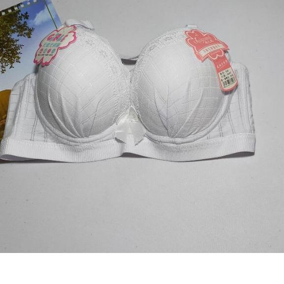 Ω |OBRAL( bh ada flex )BRA BH ABG KAWAT BUSA TIPIS WARNA PUTIH|BRATERBAIK|YOGA SPORT| 32-38 ✬