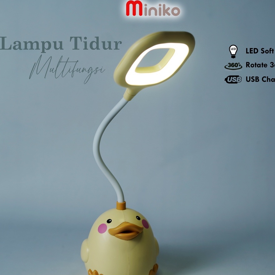 Lampu meja belajar/Lampu tidur kode CS28 1 dan CS28 3  Model Bebek LED Lucu