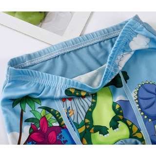 GO!CP8543 Celana pendek Boxer Anak Laki laki cowok motif kartun animal hewan  3 dinosaurus lucu