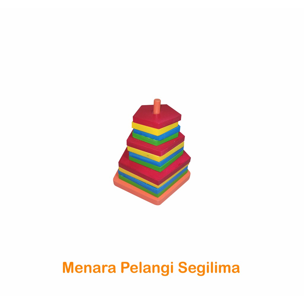 Jual Menara Pelangi Segilima | Shopee Indonesia