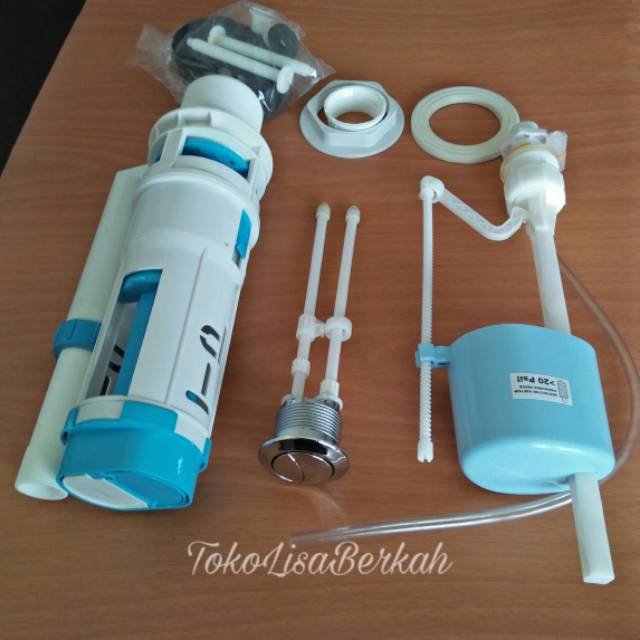 PELAMPUNG TOILET CLOSET DUDUK MODEL TOTO 2TEKAN/FLUSH
