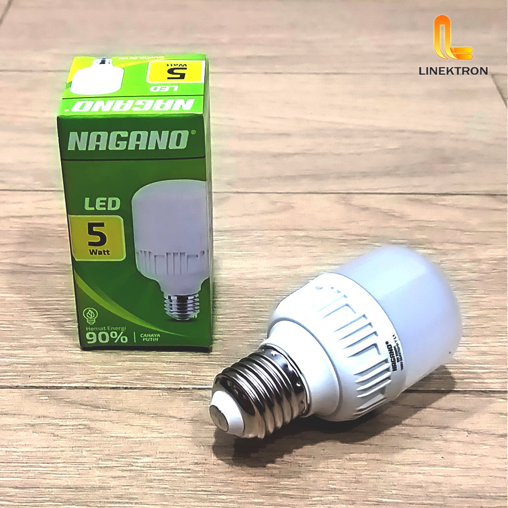 LAMPU LED KAPSUL NAGANO 5 WATT ANTI PECAH