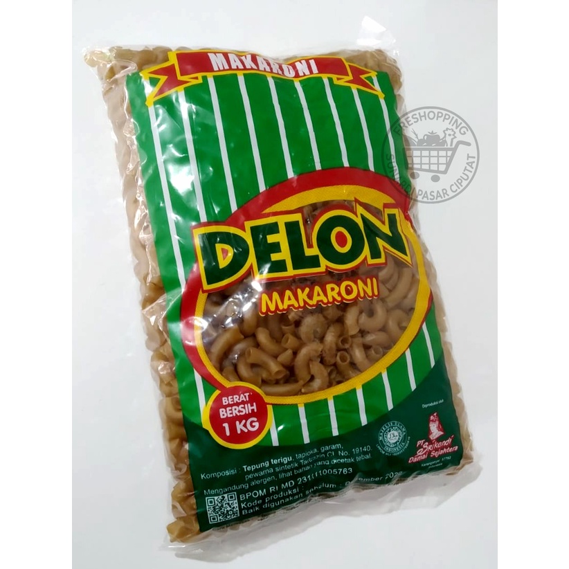 Makaroni mentah Per pak 1kg