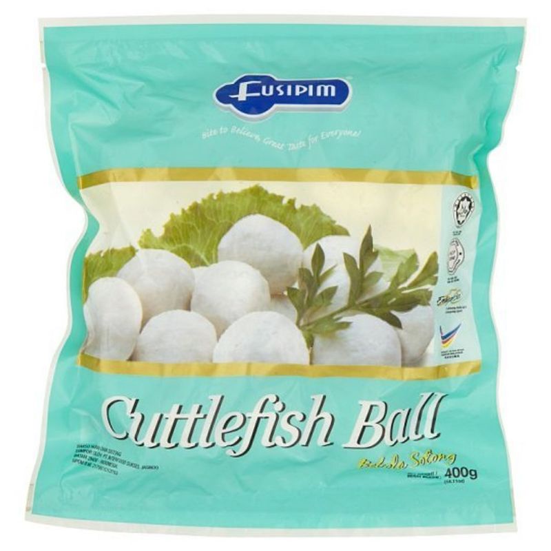 

Fusipim Bakso Cumi || Cuttlefish Ball | Berat Bersih 400gr