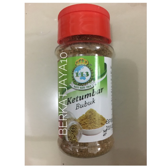 Bumbu Masak 113 Ketumbar Bubuk Satu Satu Tiga 40 gr