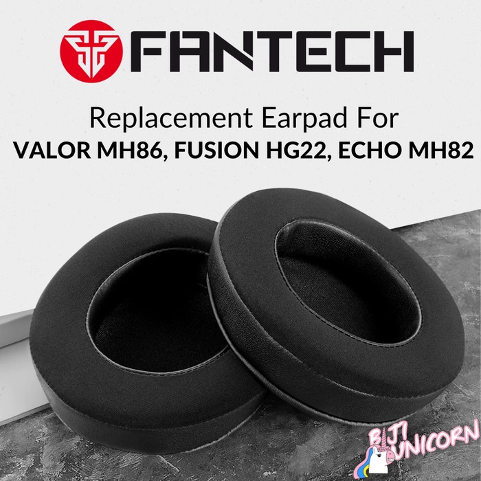 Earpad Earcup Ear Cushion Fantech Valor MH86 Fusion HG22 Echo MH82 Busa bantalan Foam