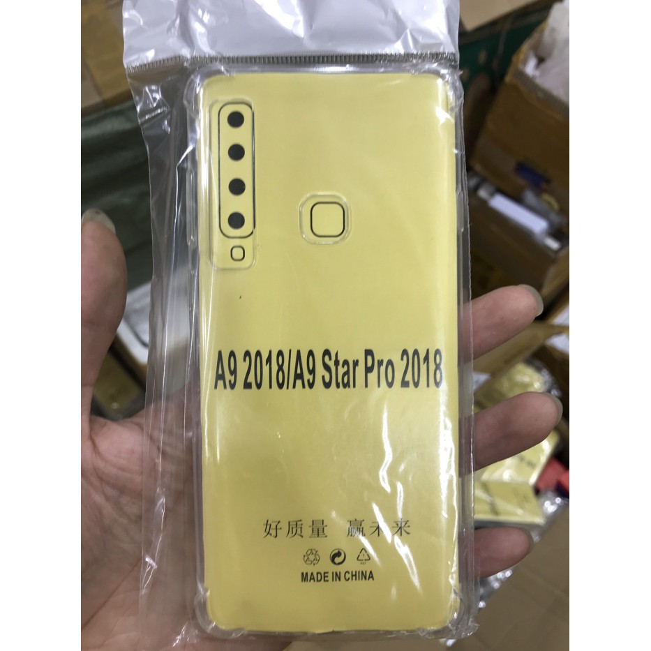 Anti crack softcase sarung kondom silikon bening samsung a9 2018