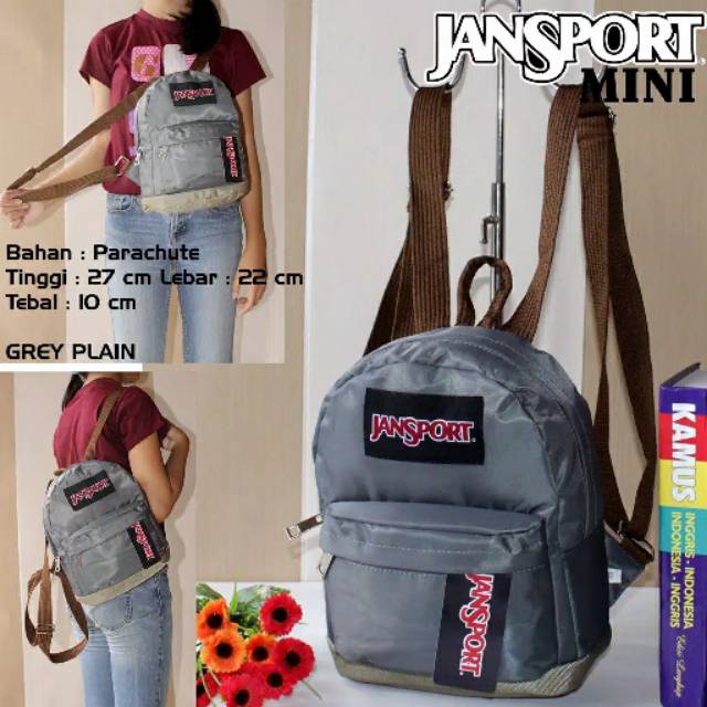 TAS RANSEL JASPORT MINI WATERPROOF ABU-ABU