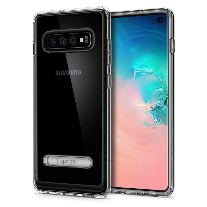 Original Spigen Ultra Hybrid S Clear Case Samsung S10 Plus S10e Casing