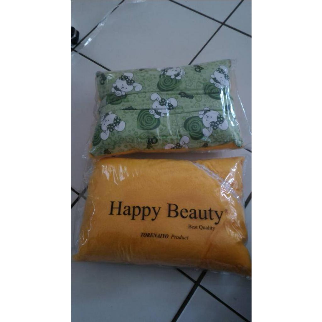 Bantal bluru peang / kotak happy beauty