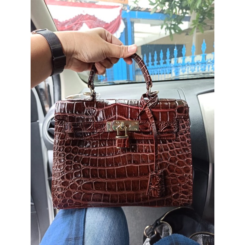 TAS WANITA BUAYA/DOMPET CEWEK/DOMPET COWOK/TAS CEWEK/TAS COWOK/KULIT BUAYA/DOMPET BUAYA/TAS KULIT