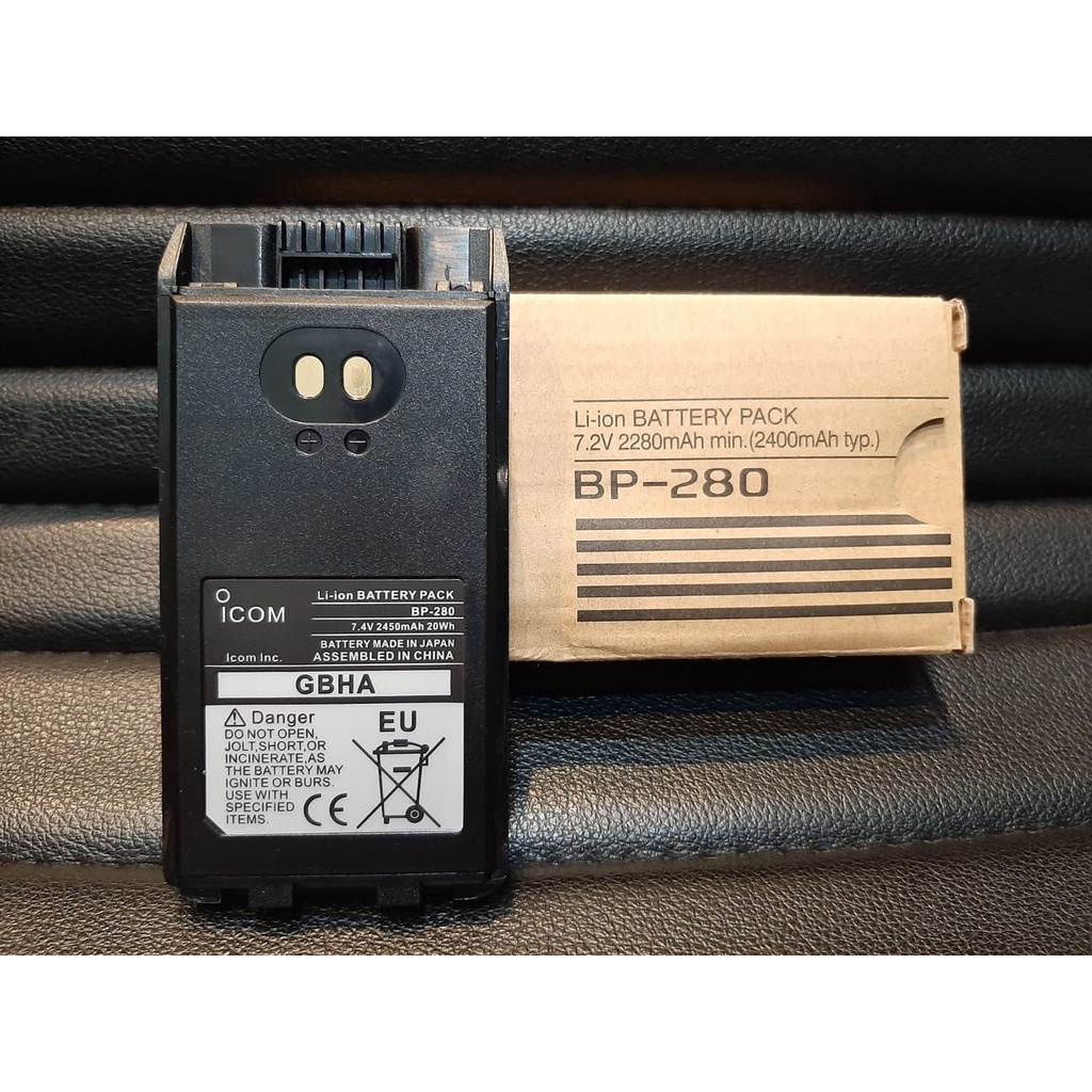 BATTERY HT ICOM BP 280 LION 2280mAh BATREI HT ICOM IC 88 V88