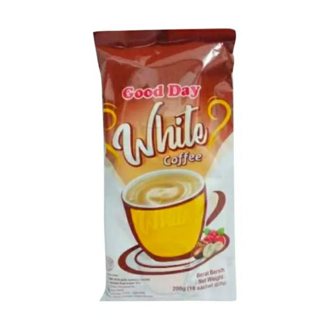 

Terlaris Good Day White Coffee Kopi Instan 10 Sachet Terbatas