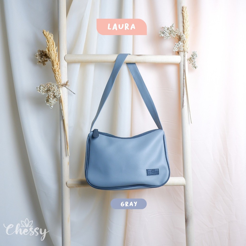 Tas Kulit Sintetis Shoulder Bag Laura By Chessy