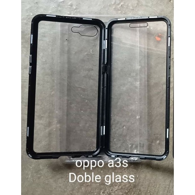 Jual Casing magnetik doble glass oppo a3s harga TERMURAH) Indonesia