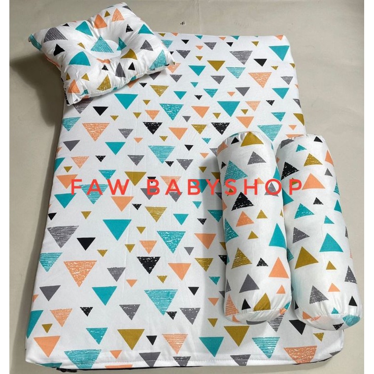 PROMO!! Matras Kasur Bayi Set Bantal Guling Kekinian Murah