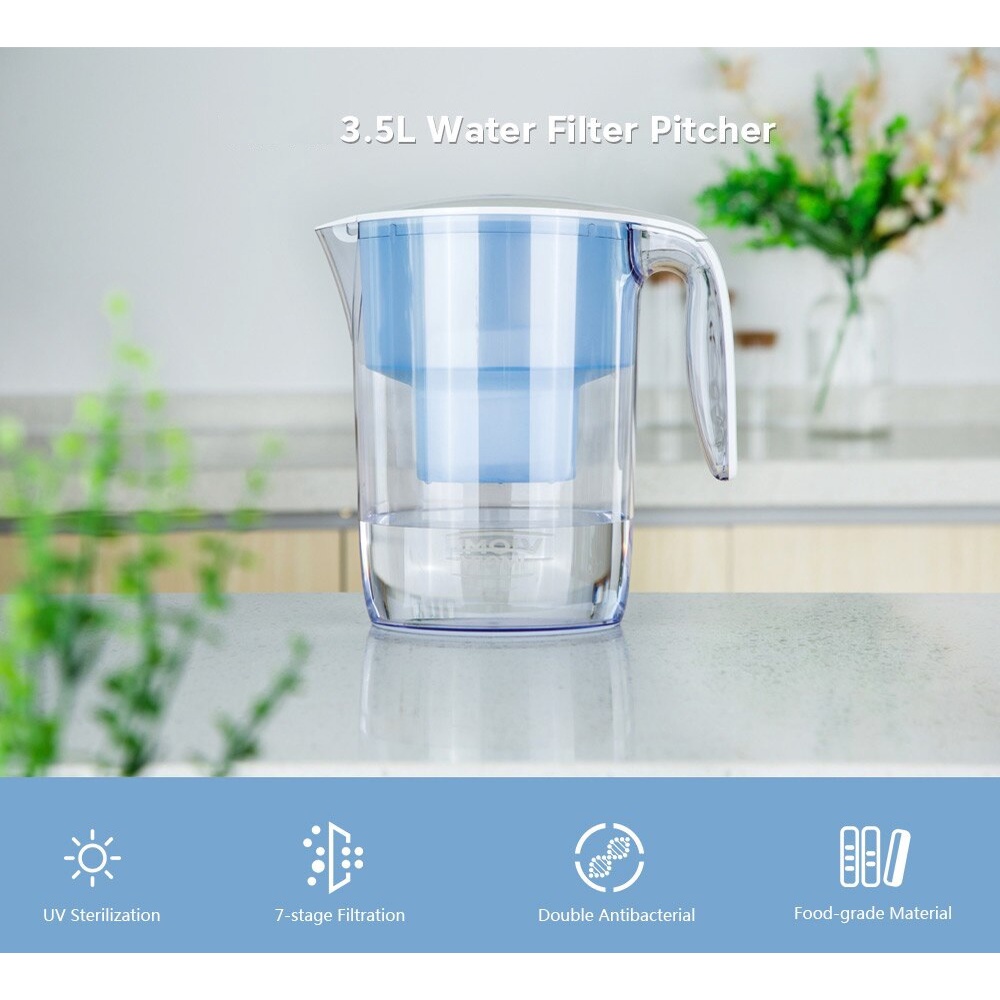 Water Filter Pitcher 3.5L - Teko Air Terbaru dari VIOMI dengan Filter - L1-MH1-B