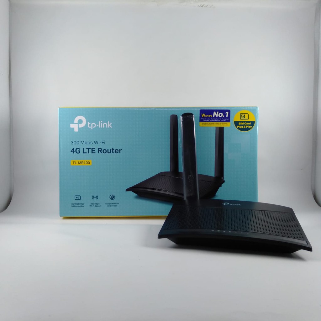 TP-LINK TL-MR100 WIRELESS N 4G LTE ROUTER