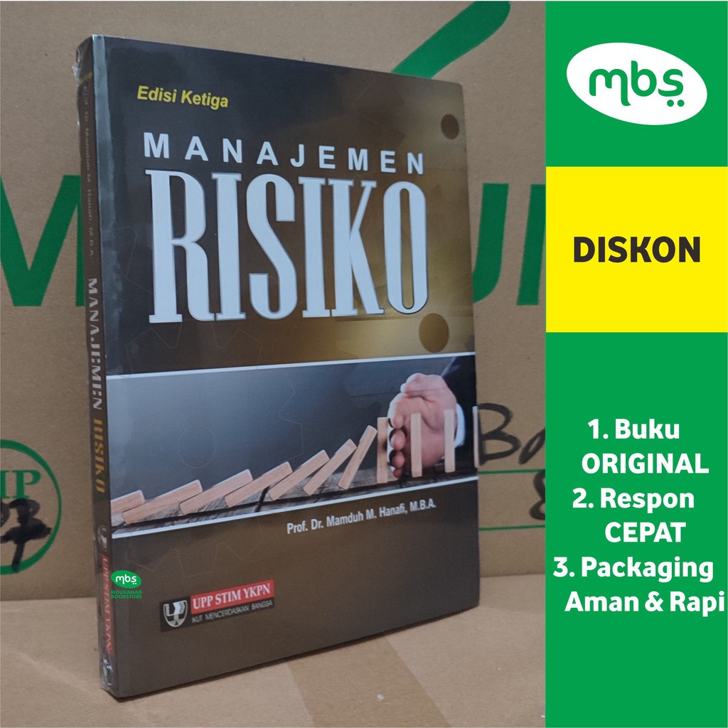 BUKU MANAJEMEN RESIKO - Prof. Mamduh M. Hanafi, MBA.