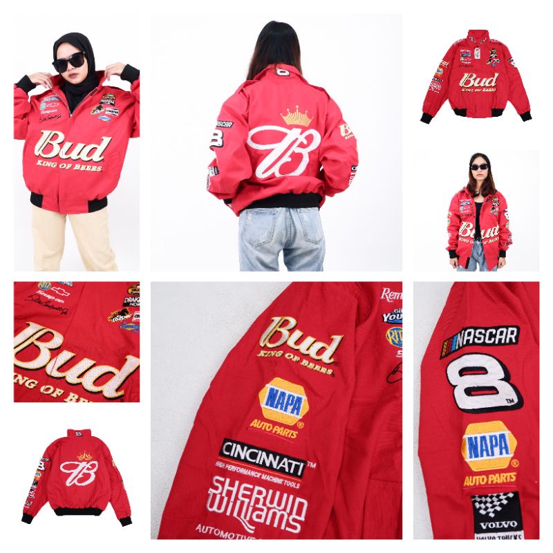 NASACAR JAKET VINTAGE RACING JEFF GORDON PREMIUM ORIGINAL