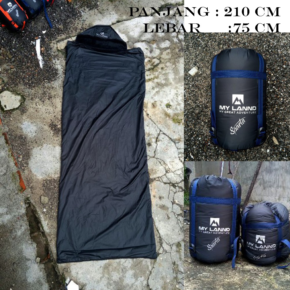 sleeping bag polar bulu BANTAL sparta waterproof