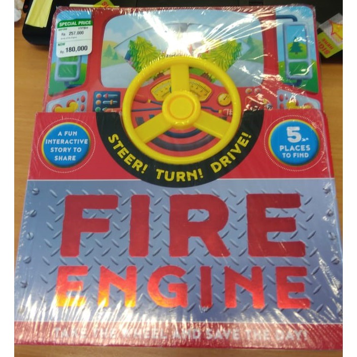 Jual Fire Engine Board Book Buku steer! turn! Drive Shopee Indonesia