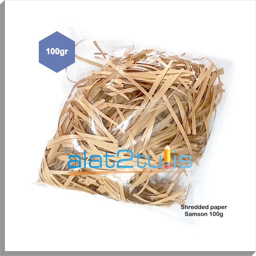 

Shredded paper | Kertas potongan samson isi kado gift | 100 gr