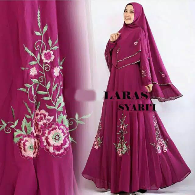 VGN GAMIS LARAS SYARI / MAXI LARAS / MAXI TERLARIS / MAXI MUSLIM / GAMIS MUSLIM / BEST SELLER