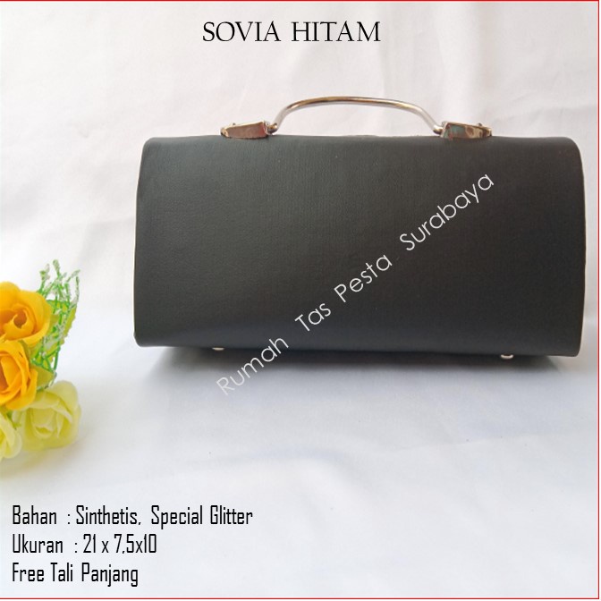 Tas Mewah,Tas Selempang,Tas Termurah,SOVIA HITAM