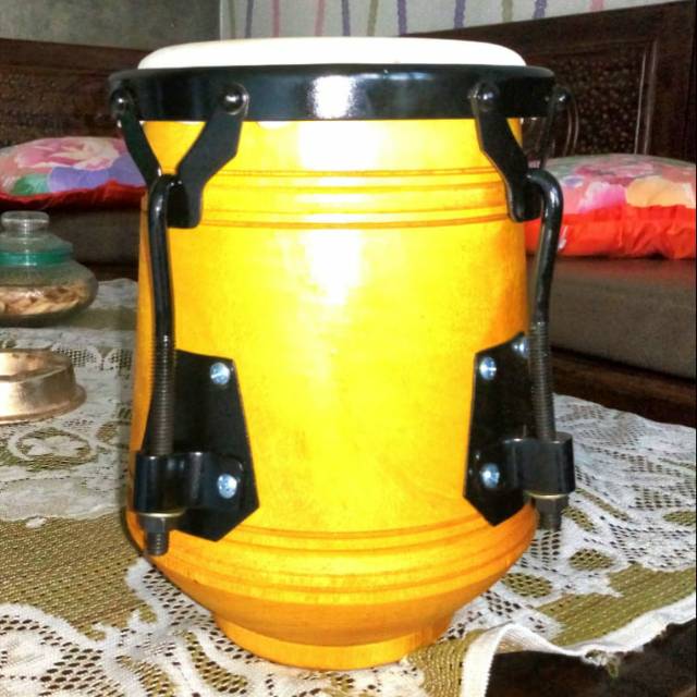 Kendang Satuan/Bijian Ring Besi Cat V4. Kempul/TakDut : Tak, Dut, Tung, Plak