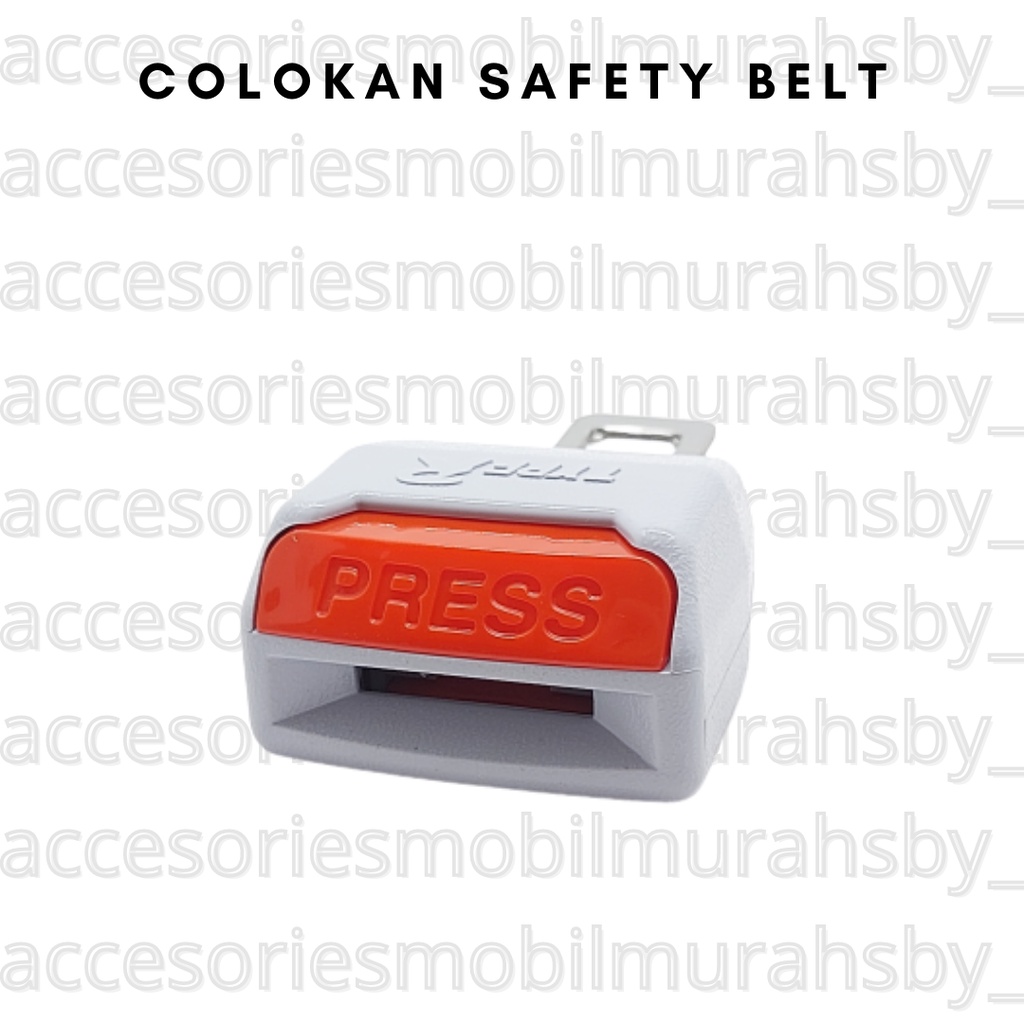 Colokan Safety Belt / Sabuk Pengaman isi 2 pcs mobil universal