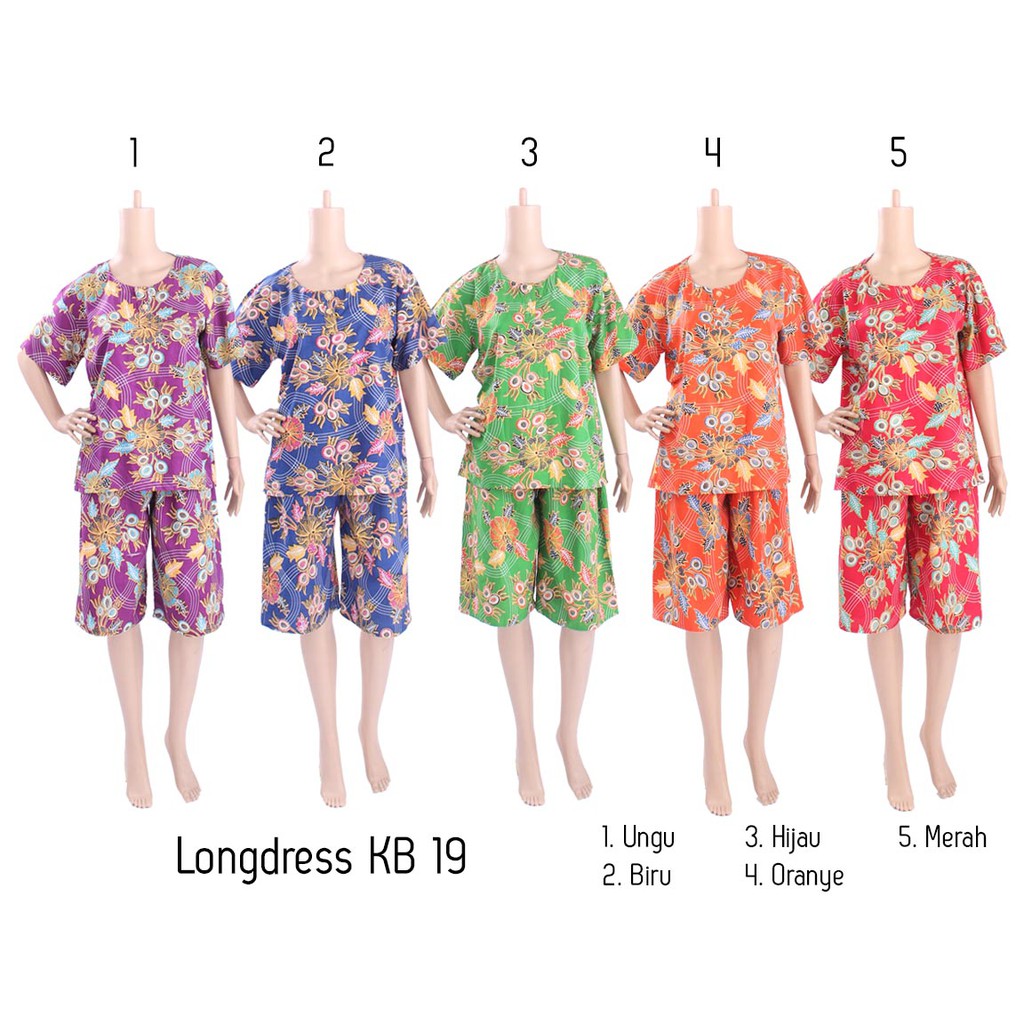 Setelan Dewasa Batik / Baju Tidur Batik