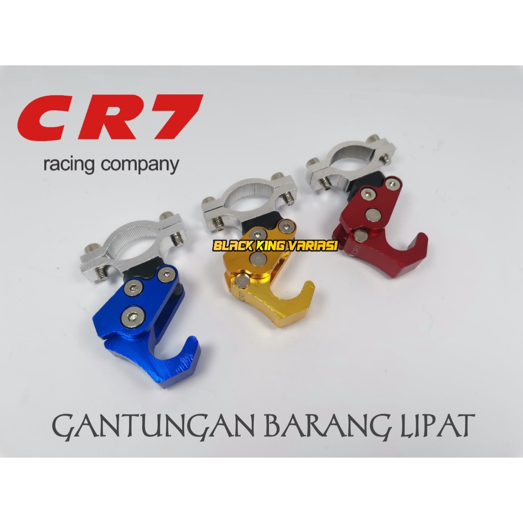 Gantungan Barang Motor Varias PCX ADV Nmax Honda Gantungan Hook Barang Jepit Di Stang Universal Cantolan Barang Motor CR7