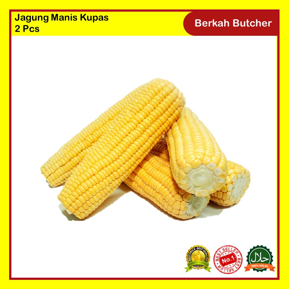 Jagung Manis Kupas 2 Buah Berkah butcher