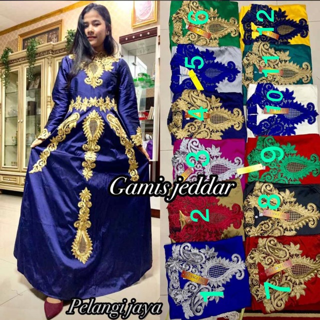 Gamis Jeddar ori Pelangi jaya